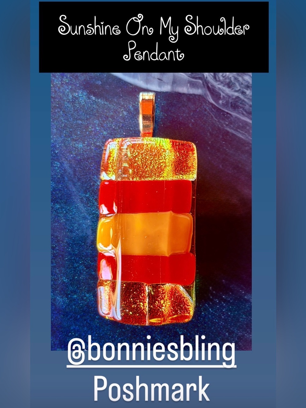 Bonnie’s Bling One of a Kind Fused Glass Jewelry and Accessories to Wear.